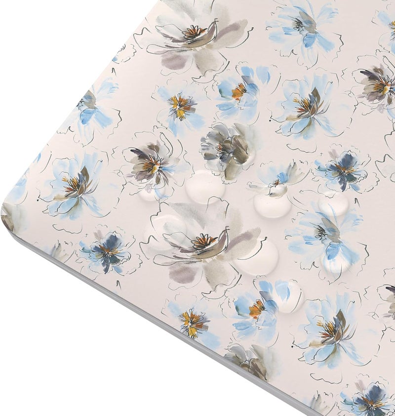 WINTOJO 11.6 13 13.3 14 15 15.6 inches Netbook Laptop Skin Sticker Decal Reusable Protector Cover Case for Laptop Notebook chromebook Blue Flowers W-NEK-57 - Image 5